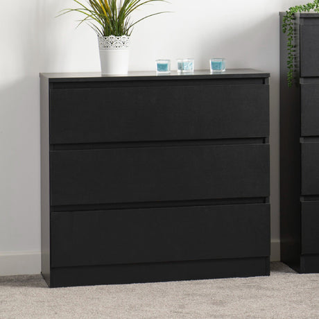 Malvern 3 Drawer Chest - Seconique
