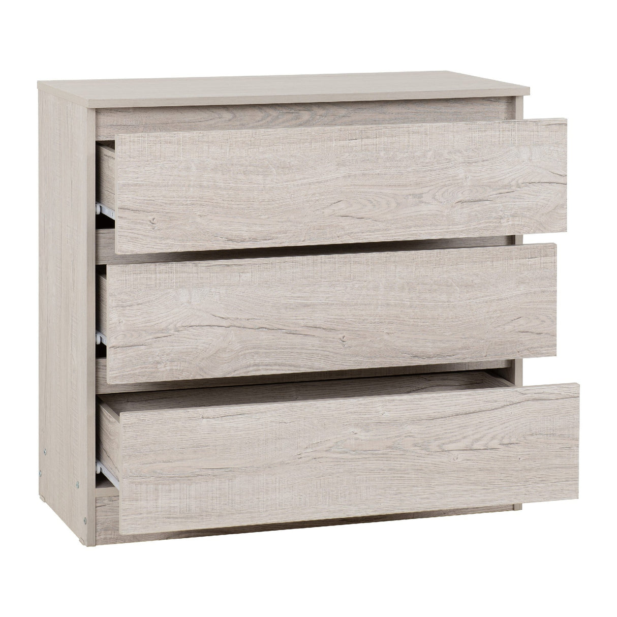 Malvern 3 Drawer Chest - Seconique