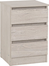 Malvern 4 Piece Bedroom Set With 2 Door Double Wardrobe - Seconique