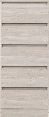 Malvern 5 Drawer Narrow Tallboy Chest - Seconique