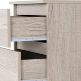 Malvern 5 Drawer Narrow Tallboy Chest - Seconique
