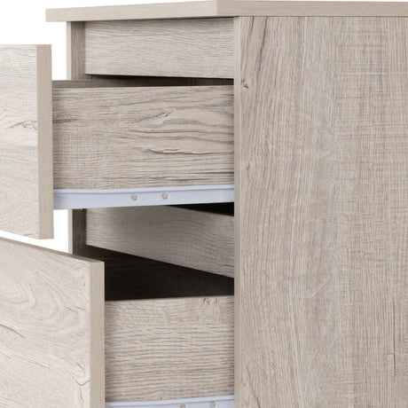 Malvern 5 Drawer Narrow Tallboy Chest - Seconique