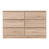 Malvern 6 Drawer Chest - Seconique