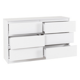 Malvern 6 Drawer Chest - Seconique