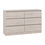 Malvern 6 Drawer Chest - Seconique