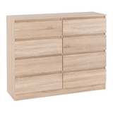 Malvern 8 Drawer Chest - Seconique