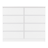 Malvern 8 Drawer Chest - Seconique