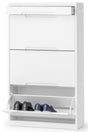 Manhattan 3 Tier Shoe Cabinet - Julian Bowen