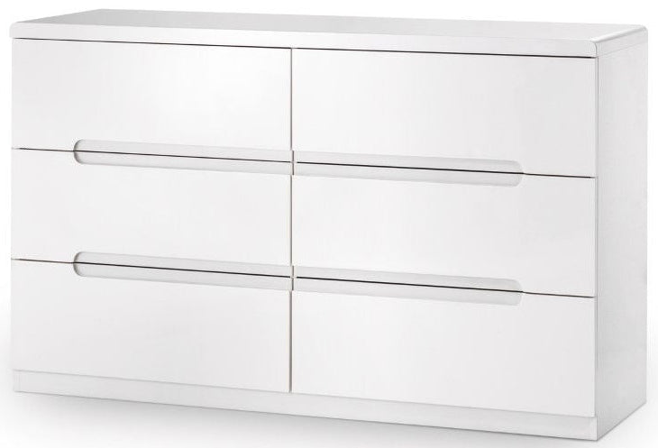 Manhattan 6 Drawer Wide Chest - Julian Bowen