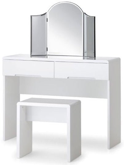 Manhattan Dressing Table With 2 Drawers - Julian Bowen