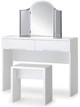 Manhattan Dressing Table With 2 Drawers - Julian Bowen