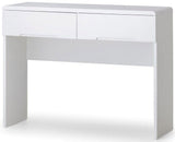 Manhattan Dressing Table With 2 Drawers - Julian Bowen