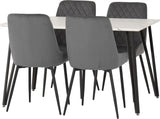 Marlow Dining Set with Avery Chairs - Seconique
