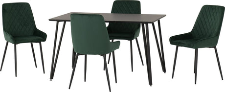 Marlow Dining Set with Avery Chairs - Seconique