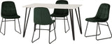 Marlow Dining Set with Lukas Chairs - Seconique