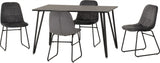 Marlow Dining Set with Lukas Chairs - Seconique