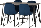 Marlow Dining Set with Lukas Chairs - Seconique