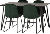 Marlow Dining Set with Lukas Chairs - Seconique