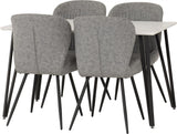 Marlow Dining Set with Quebec Chairs - Seconique