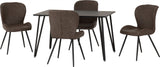 Marlow Dining Set with Quebec Chairs - Seconique