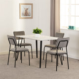 Marlow Dining Set with Sheldon Chairs - Seconique