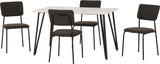 Marlow Dining Set with Sheldon Chairs - Seconique
