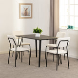 Marlow Dining Set with Sheldon Chairs - Seconique