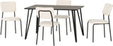 Marlow Dining Set with Sheldon Chairs - Seconique