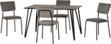 Marlow Dining Set with Sheldon Chairs - Seconique