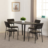 Marlow Dining Set with Sheldon Chairs - Seconique
