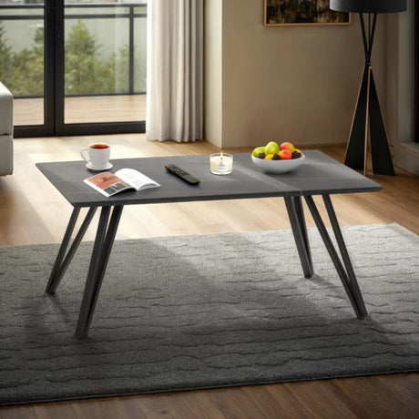 Marlow Marble Effect Coffee Table - Seconique