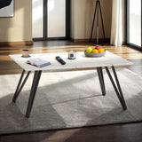 Marlow Marble Effect Coffee Table - Seconique