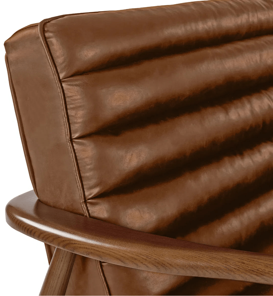 Marshall Faux Leather 2 Seater Sofa - Julian Bowen