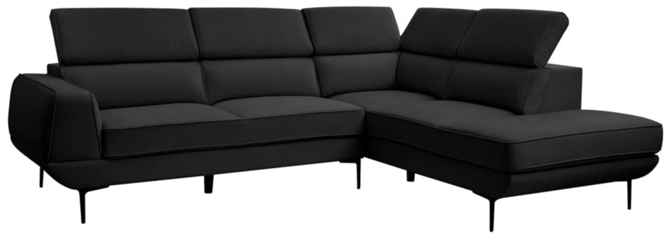 Martina Velvet Right Hand Corner Terminal Sofa - TGC