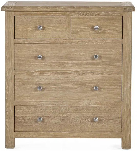 Memphis 3 + 2 Drawer Chest - Julian Bowen