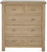 Memphis 3 + 2 Drawer Chest - Julian Bowen