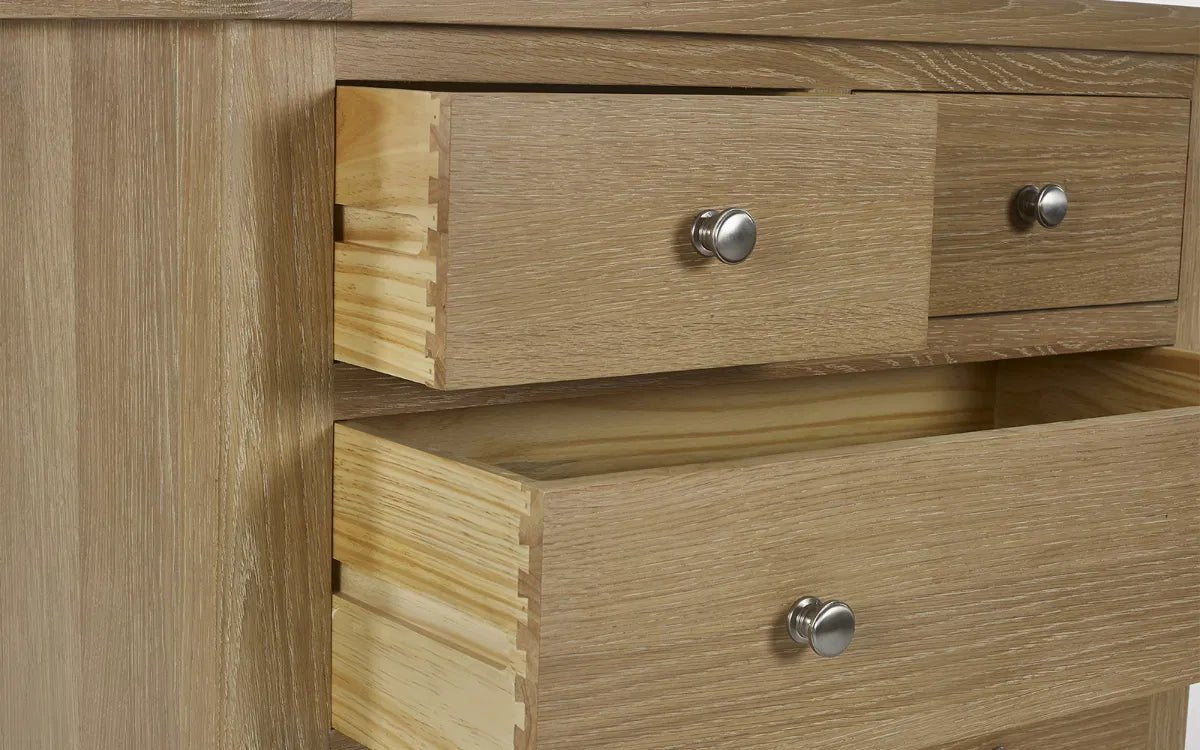 Memphis 3 + 2 Drawer Chest - Julian Bowen