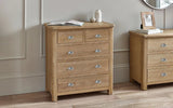 Memphis 3 + 2 Drawer Chest - Julian Bowen