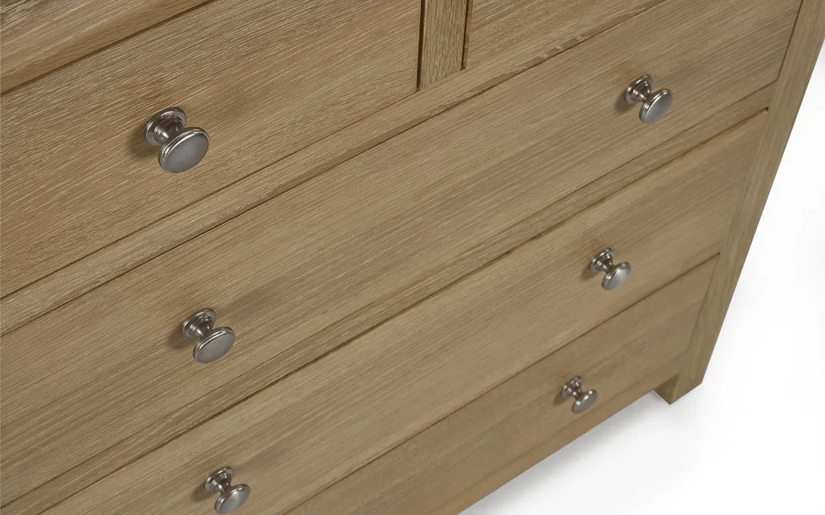 Memphis 3 + 2 Drawer Chest - Julian Bowen