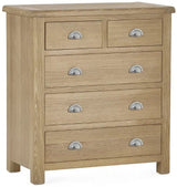 Memphis 3 + 2 Drawer Chest - Julian Bowen