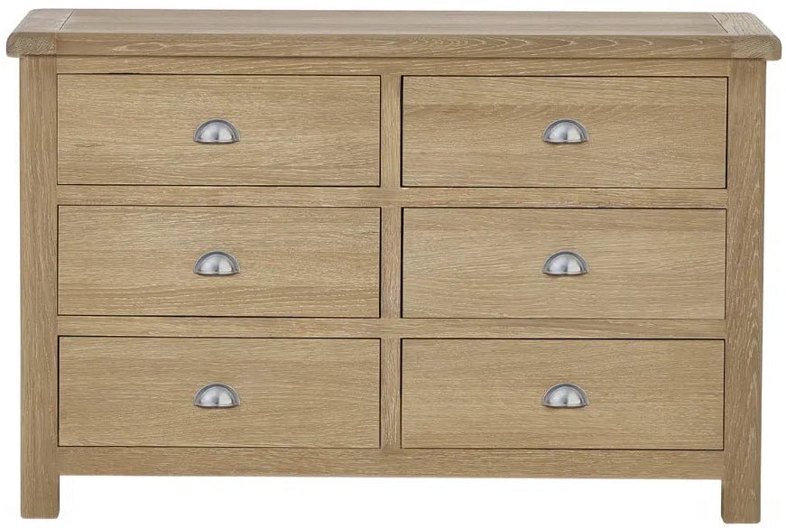 Memphis 6 Drawer Wide Chest - Julian Bowen
