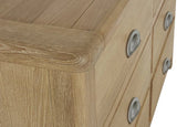 Memphis 6 Drawer Wide Chest - Julian Bowen