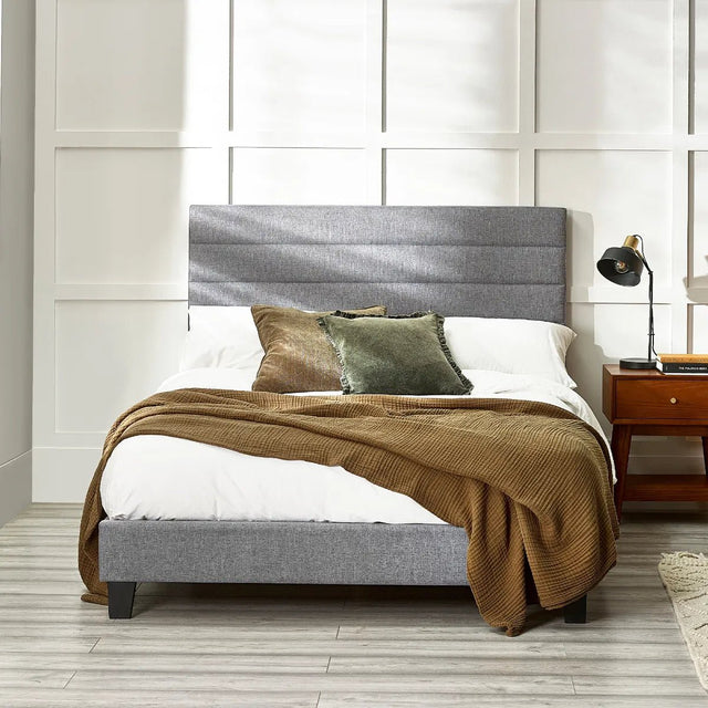 Merida Linen Bed Frame - Julian Bowen