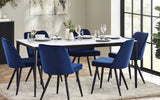 Miami Stone Top Dining Table - Julian Bowen