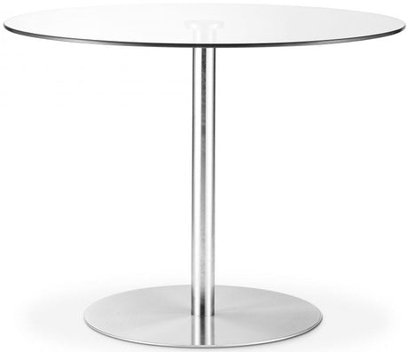 Milan Round Top Pedestal Dining Table - Julian Bowen