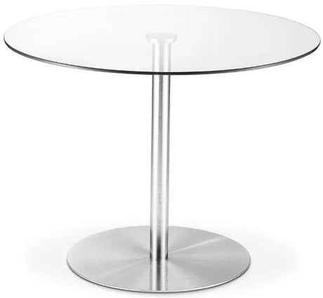 Milan Round Top Pedestal Dining Table - Julian Bowen