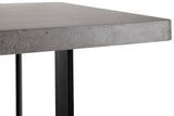 Miller Concrete Dining Table - Julian Bowen