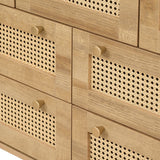 Manila Rattan 7 Drawer Chest