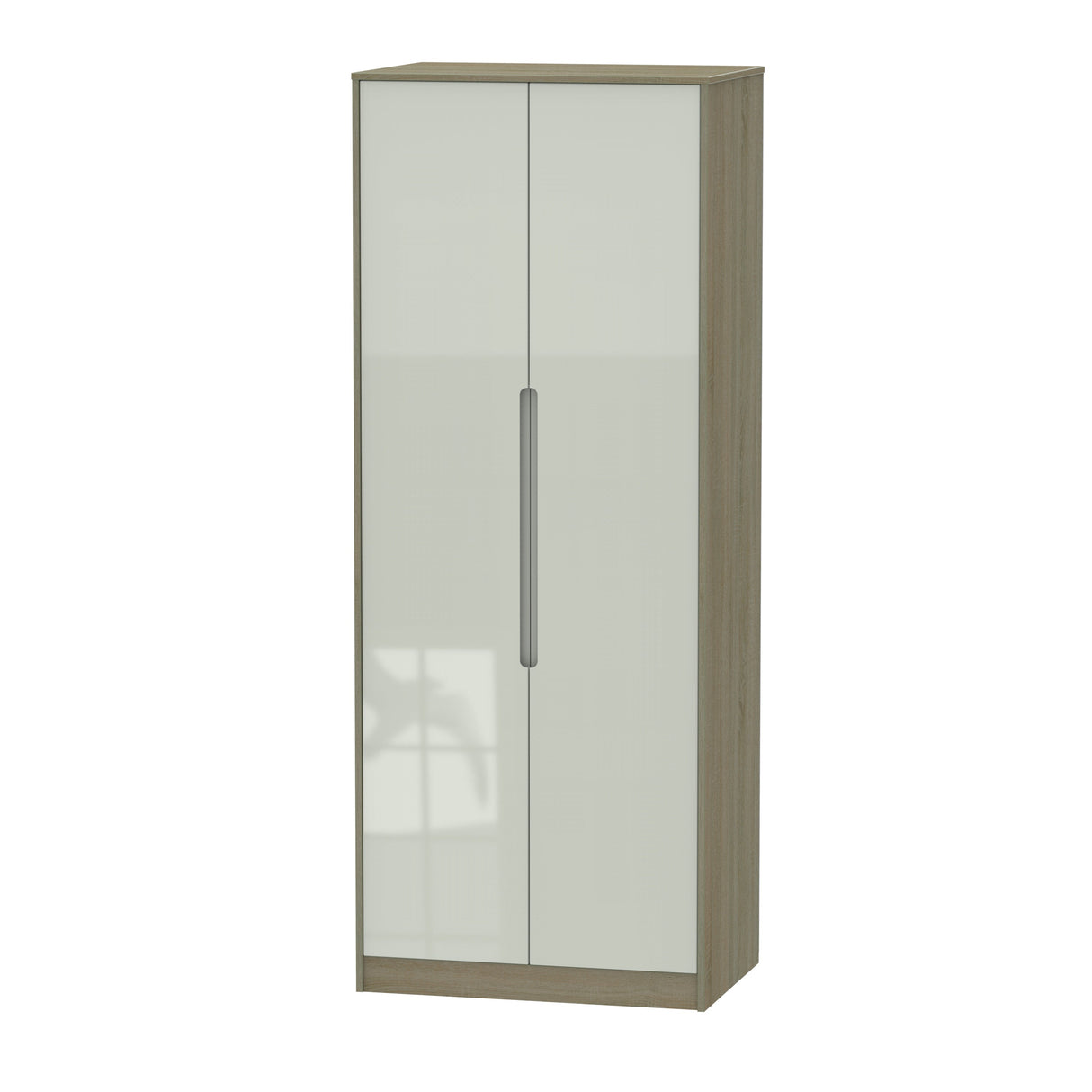 Monaco 2 Door Wardrobe - Welcome Furniture