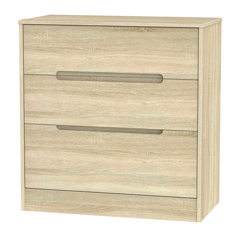 Monaco 3 Drawer Deep Chest - Welcome Furniture